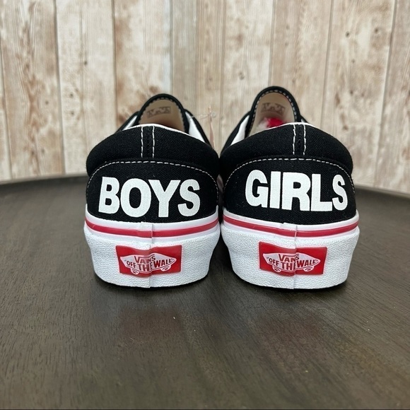 Vans Era “I Heart” Black/True White Shoe Sz 5 Wmn - Picture 5 of 9